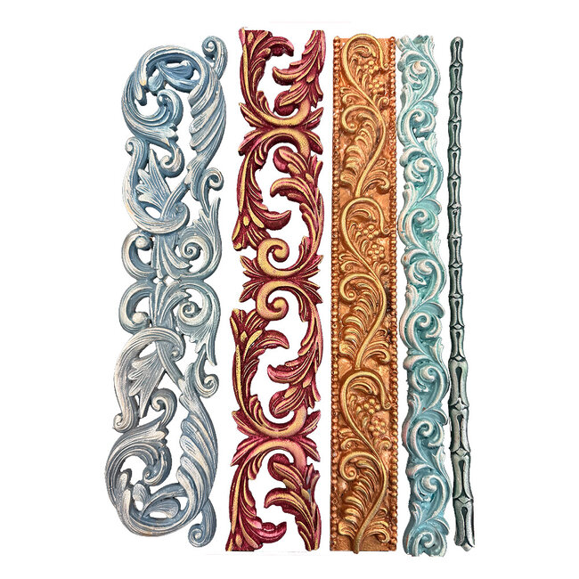 Stamperia Big silicon mould A4 - Stripes