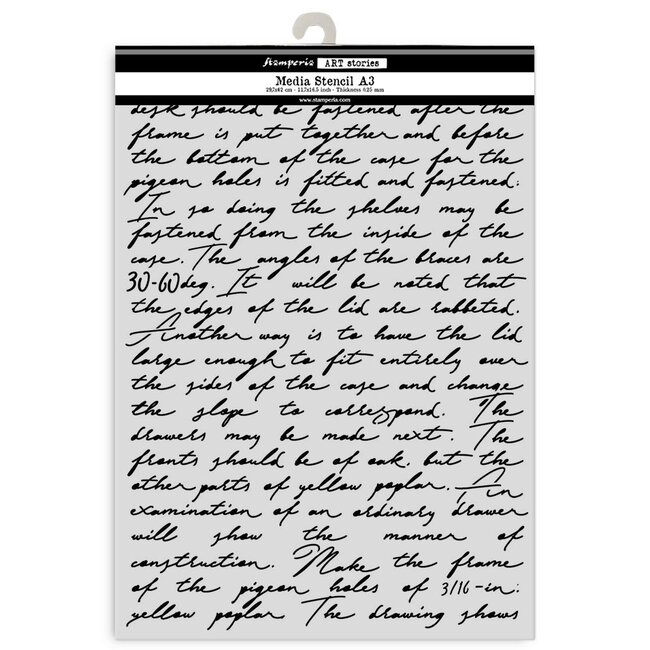 Stamperia Big Stencil Selection 5 pcs