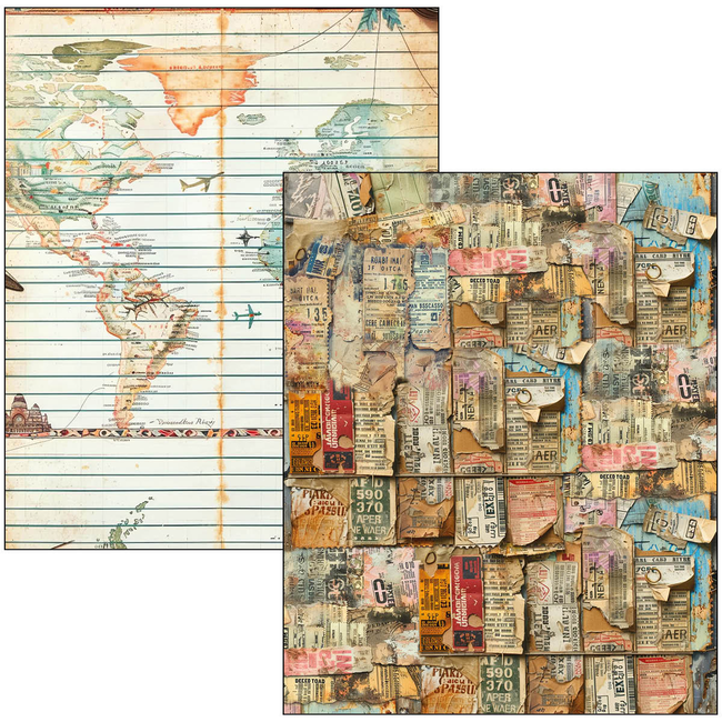 Ciao Bella MIXED MEDIA BOOK JOURNEY AHEAD A4 MAXI