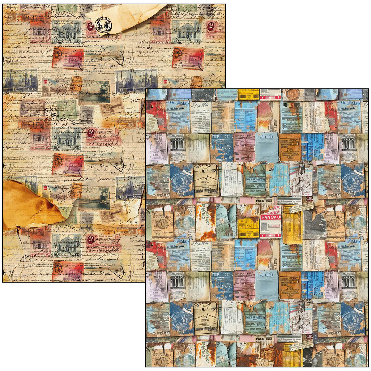 Ciao Bella MIXED MEDIA BOOK JOURNEY AHEAD A4 MAXI