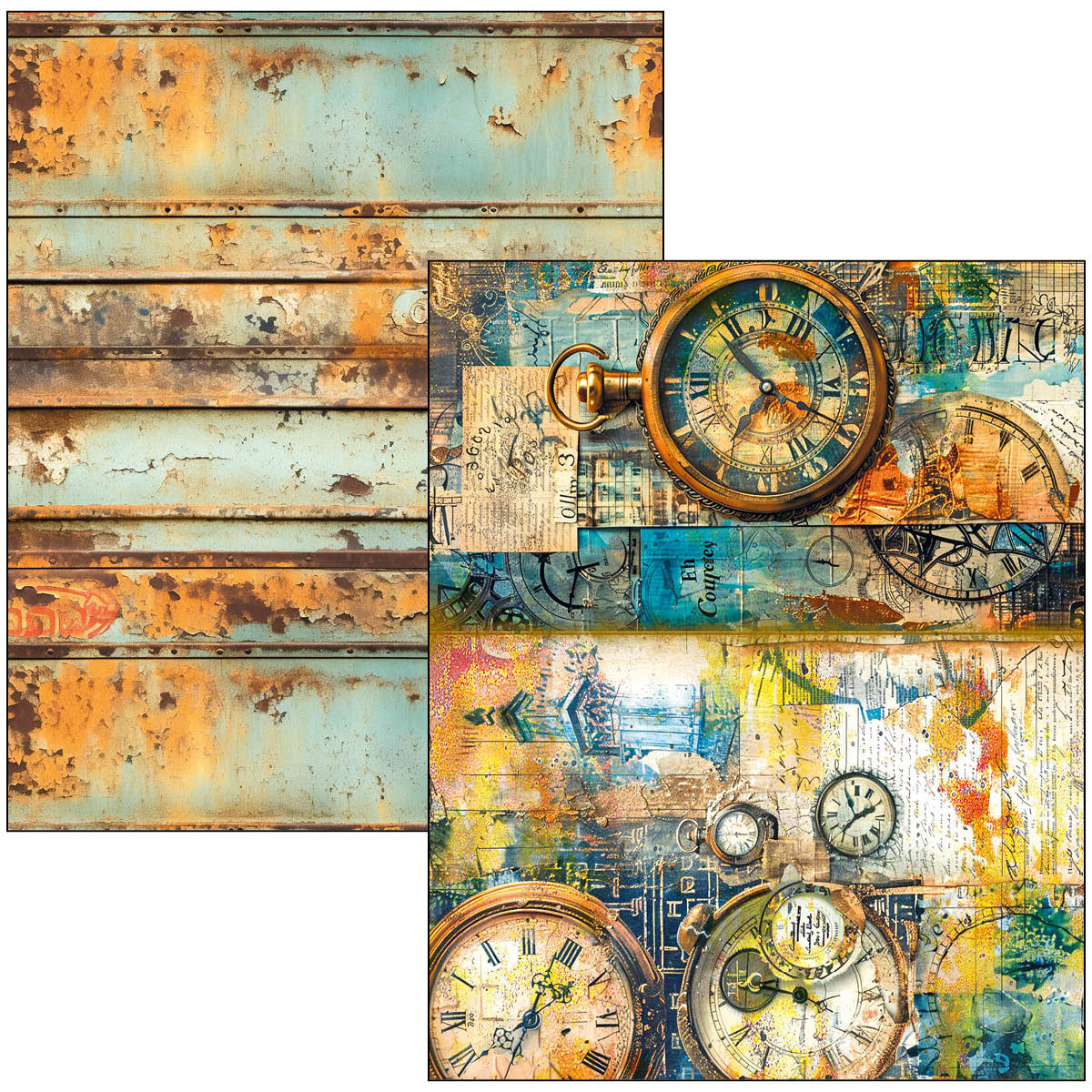 Ciao Bella MIXED MEDIA BOOK PAST TIME A4 MAXI