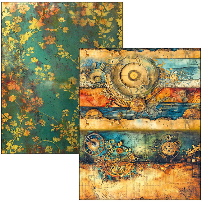 Ciao Bella MIXED MEDIA BOOK PAST TIME A4 MAXI