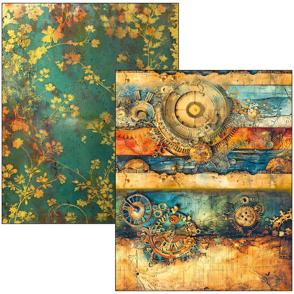 Ciao Bella MIXED MEDIA BOOK PAST TIME A4 MAXI