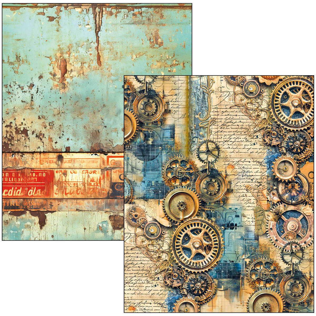 Ciao Bella MIXED MEDIA BOOK PAST TIME A4 MAXI