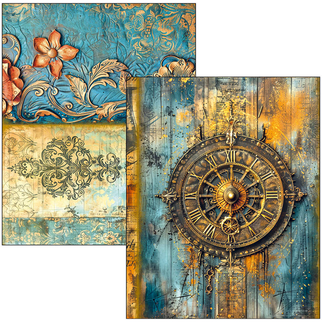 Ciao Bella MIXED MEDIA BOOK PAST TIME A4 MAXI