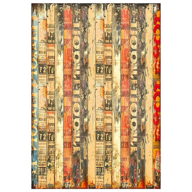 Ciao Bella MIXED MEDIA RICE PAPER A4 SET 4/PKG JOURNEY AHEAD