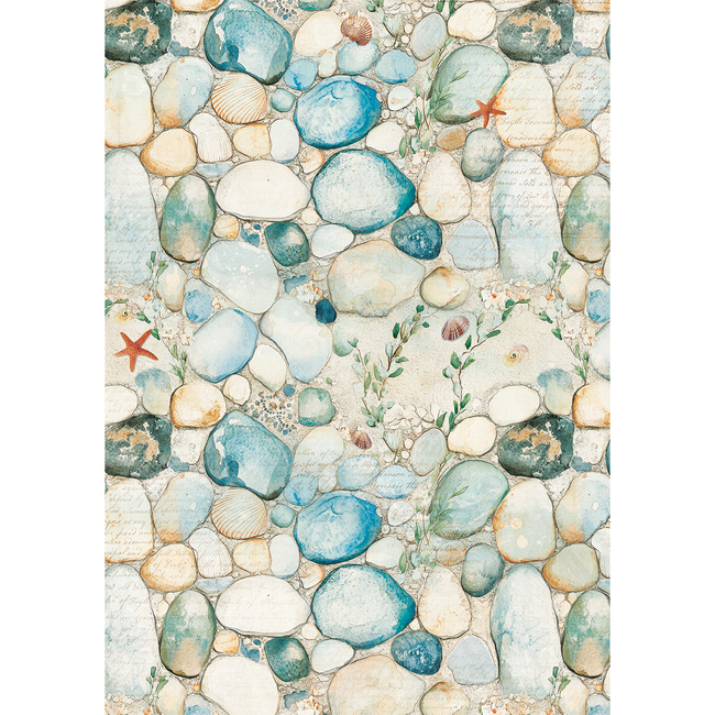 Ciao Bella RICE PAPER A5 MIXED 8/PKG SUMMER DAYS