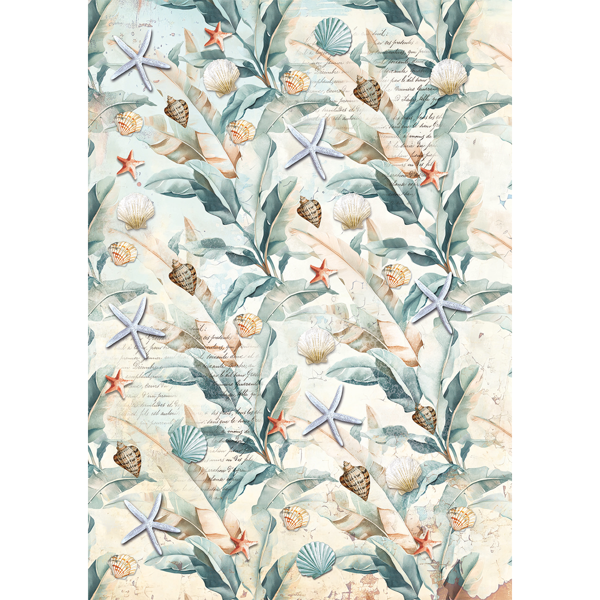 Ciao Bella RICE PAPER A5 MIXED 8/PKG SUMMER DAYS