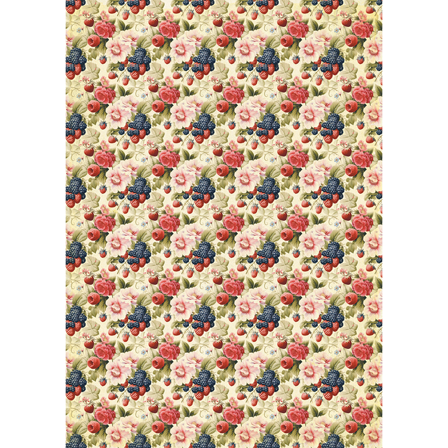 Ciao Bella RICE PAPER A5 MIXED 8/PKG WOODLAND PARTY