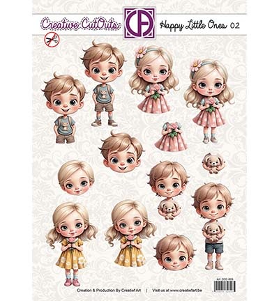 Creatief Art CCO-005 - Happy Little ones 02