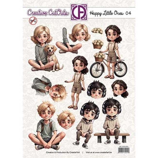 Creatief Art CCO-010 - Happy Little ones 04