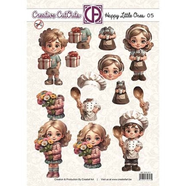 Creatief Art CCO-011 - Happy Little ones 05