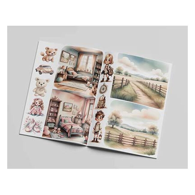 Creatief Art CCOBOEK-001 - Happy Little Ones Boek