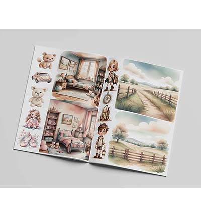 Creatief Art CCOBOEK-001 - Happy Little Ones Boek