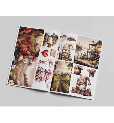 Creatief Art CCOBOEK-002 - Cozy Gnomes Boek