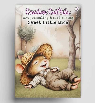 Creatief Art CCOBOEK-003 - Sweet Little Mice Boek
