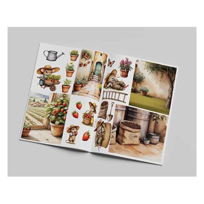 Creatief Art CCOBOEK-003 - Sweet Little Mice Boek