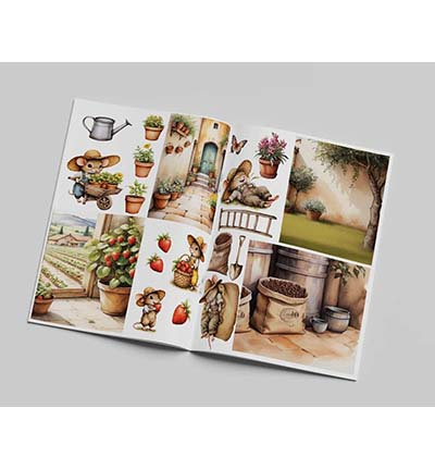 Creatief Art CCOBOEK-003 - Sweet Little Mice Boek