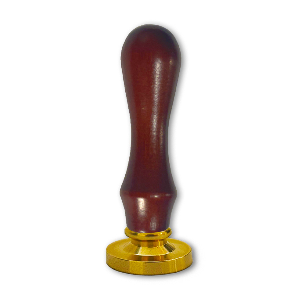 Stamperia Handle with oval seal Christmas tree