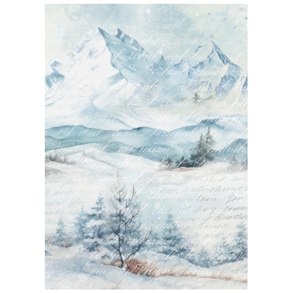 Stamperia Selection 8 Rice paper A6 backgrounds - The Owl's House