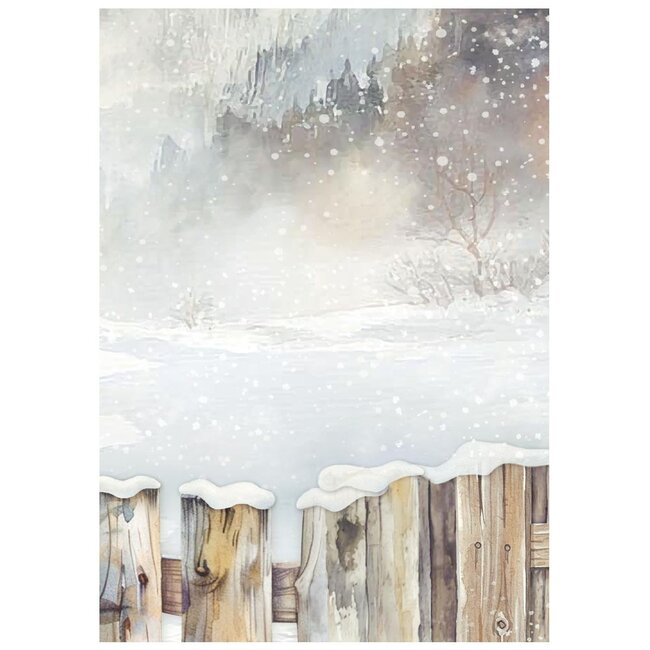 Stamperia Selection 8 Rice paper A6 backgrounds - The Owl's House