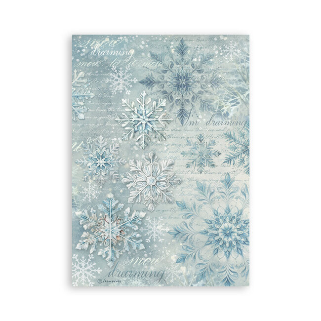 Stamperia Washi pad 8 sheets A5 - The Owl's House