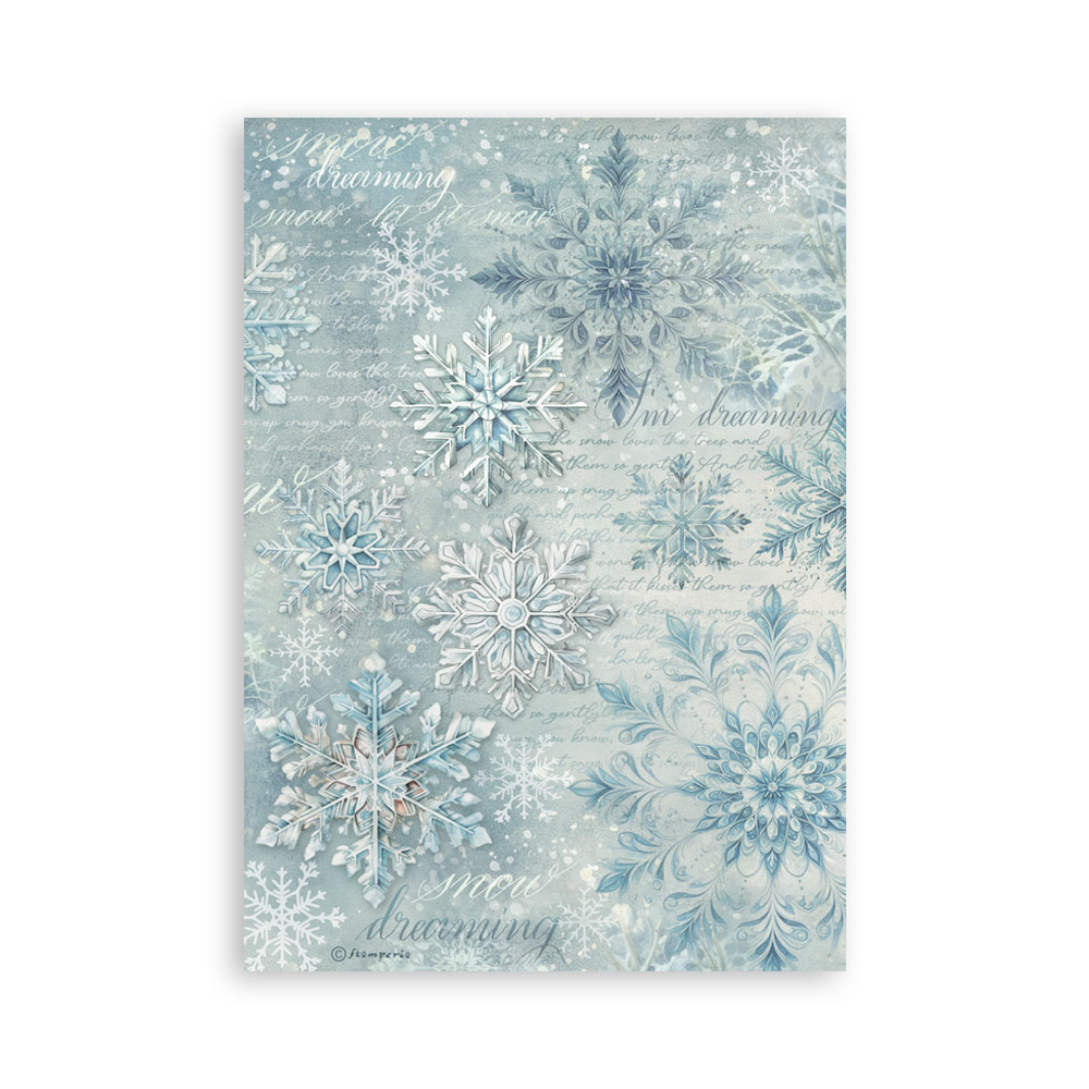 Stamperia Washi pad 8 sheets A5 - The Owl's House