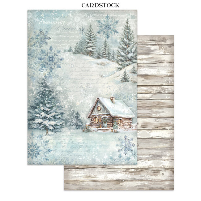 Stamperia Junk journal stickers, cut-outs, backgrounds - The Owl's House