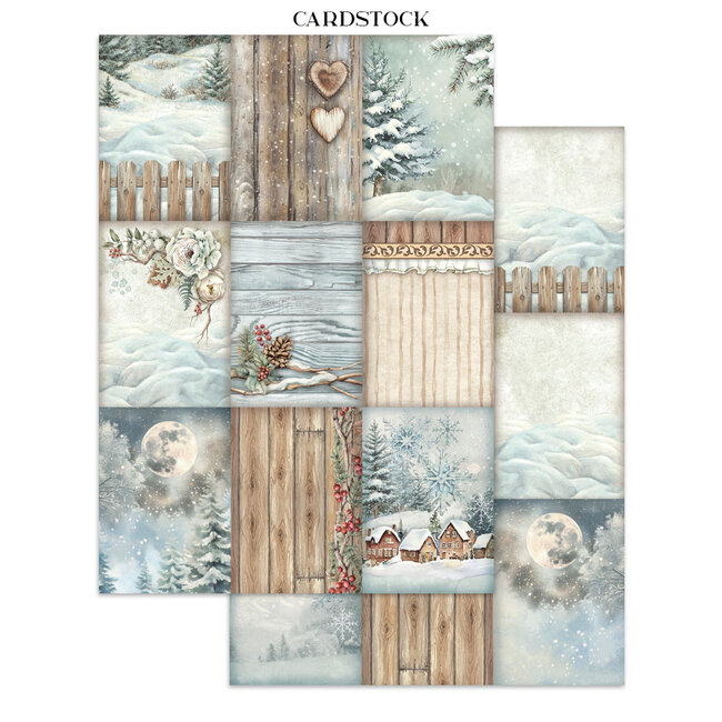 Stamperia Junk journal stickers, cut-outs, backgrounds - The Owl's House