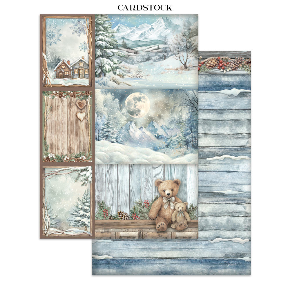 Stamperia Junk journal stickers, cut-outs, backgrounds - The Owl's House