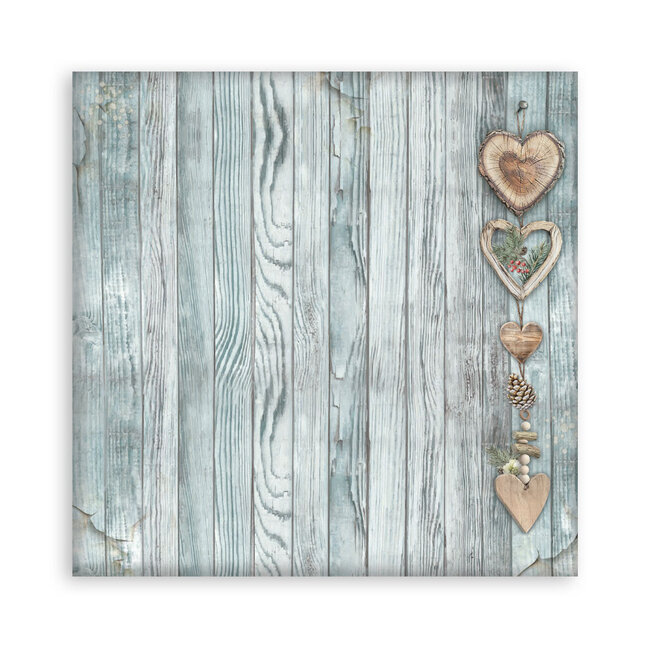 Stamperia Papierblok 30,5x30,5 cm - 22 vellen - Enkelzijdig - The Owl's House