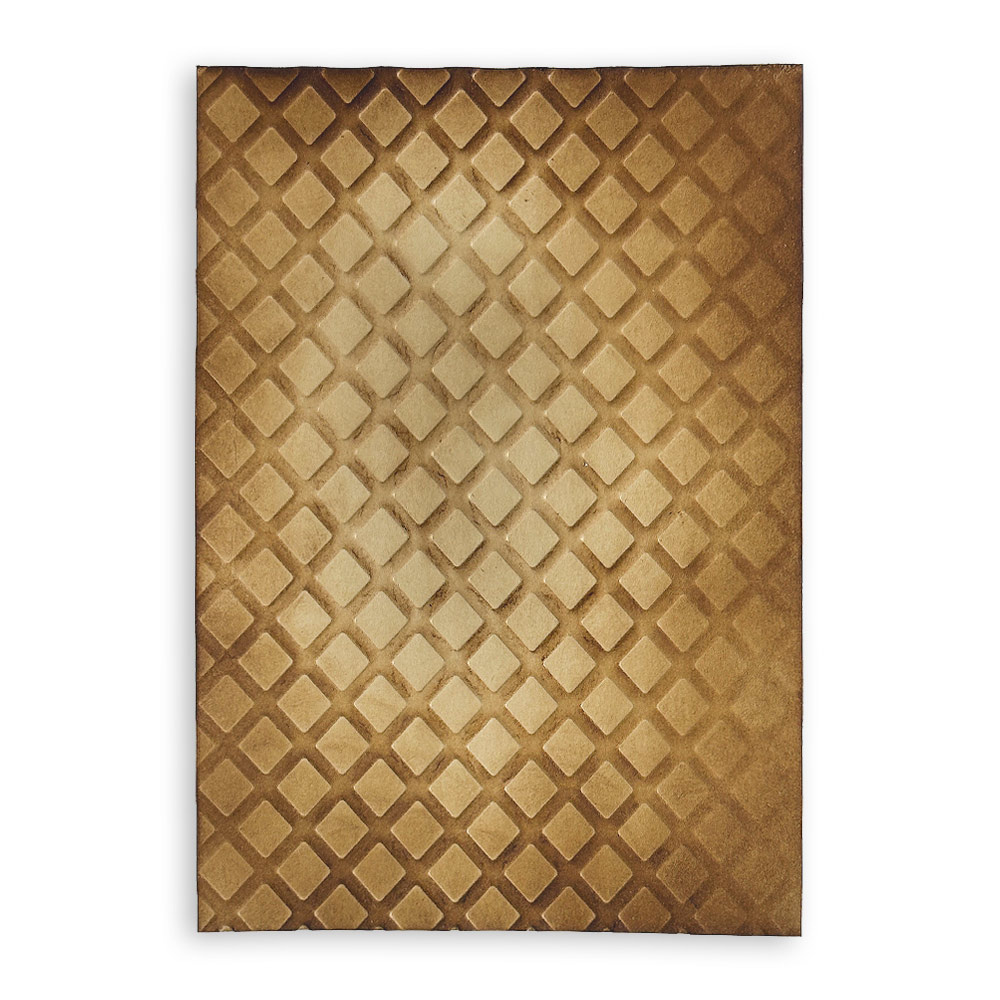 Stamperia 3D Embossing folder Waffle Cone