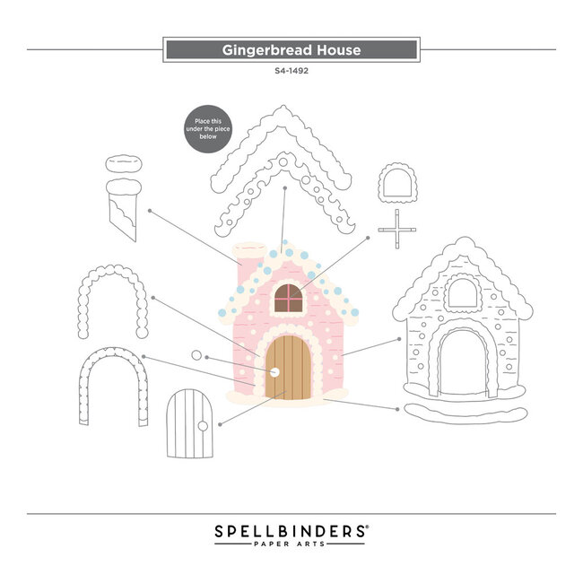 Stamperia Cutting Dies Gingerbread House