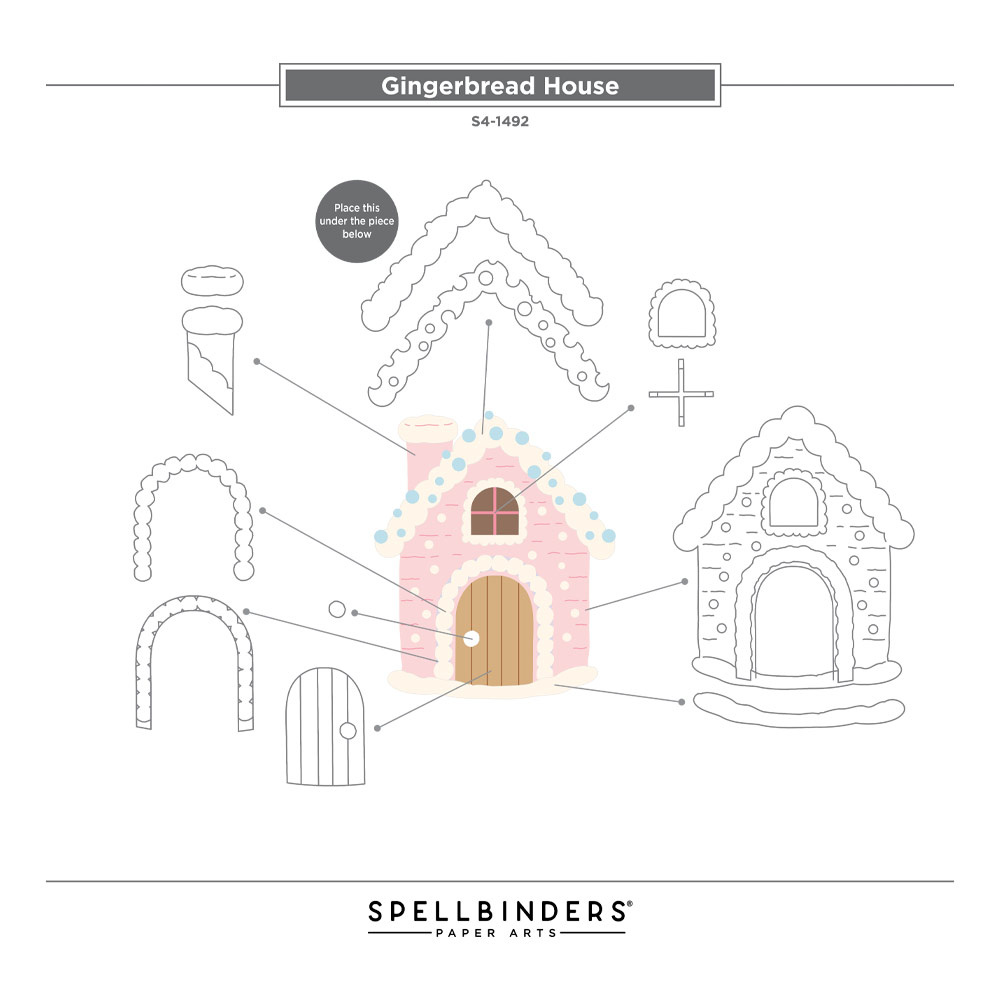 Stamperia Cutting Dies Gingerbread House