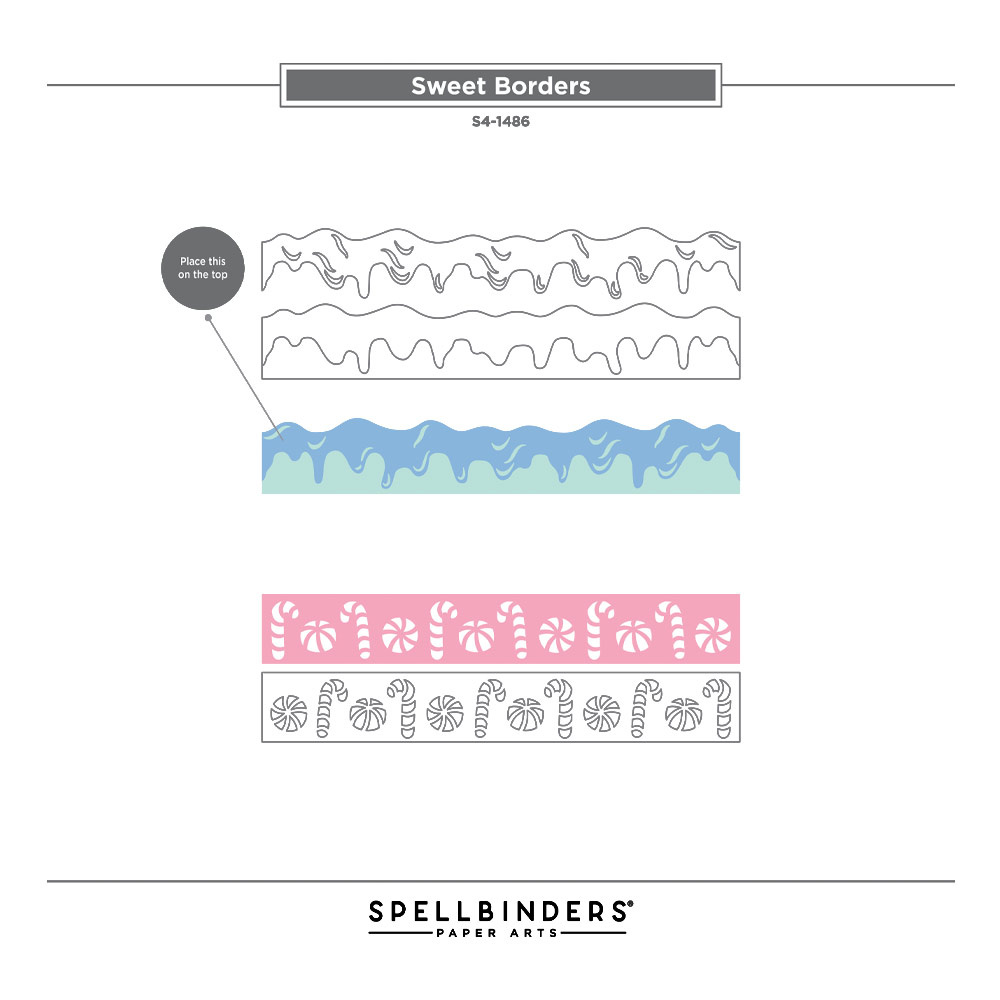 Stamperia Cutting Dies Sweet borders