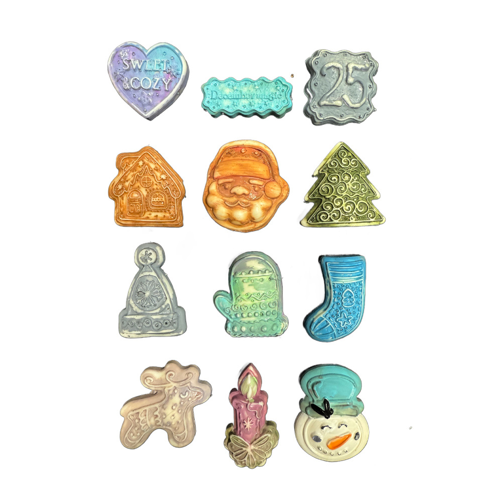 Stamperia Soft Mould A5 - Candy Christmas elements