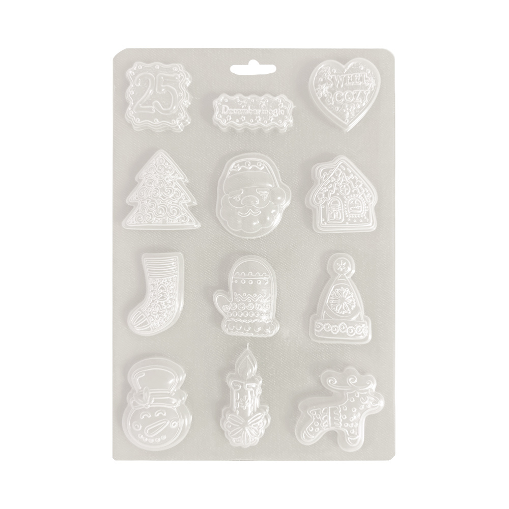 Stamperia Soft Mould A5 - Candy Christmas elements