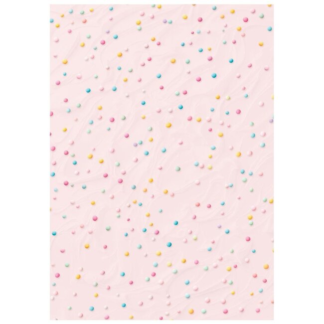 Stamperia Selection 8 Rice paper A6 backgrounds - Candy Christmas