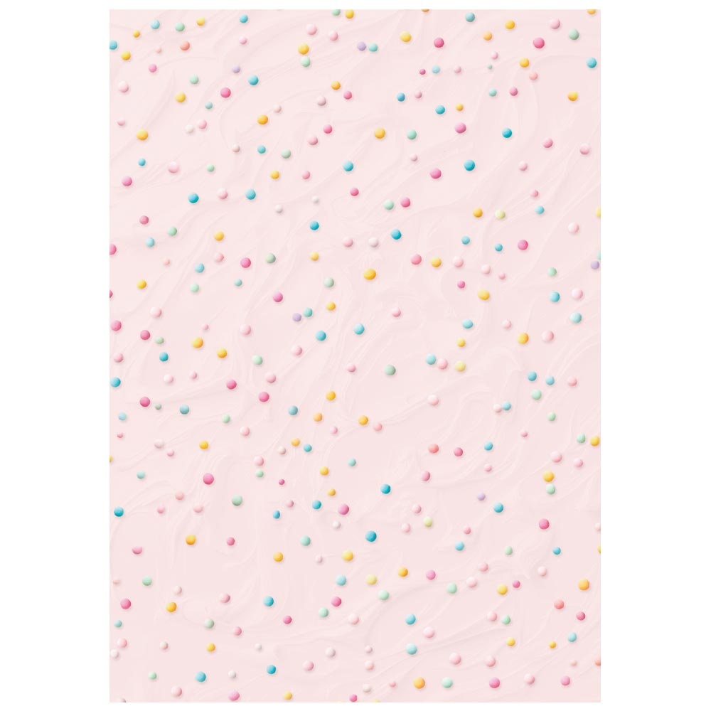 Stamperia Selection 8 Rice paper A6 backgrounds - Candy Christmas