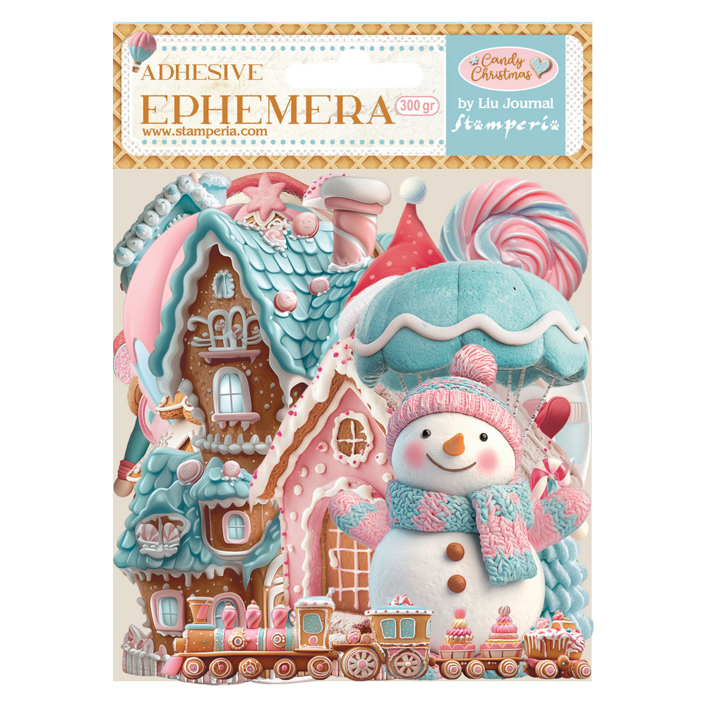 Stamperia Ephemera  - Candy Christmas