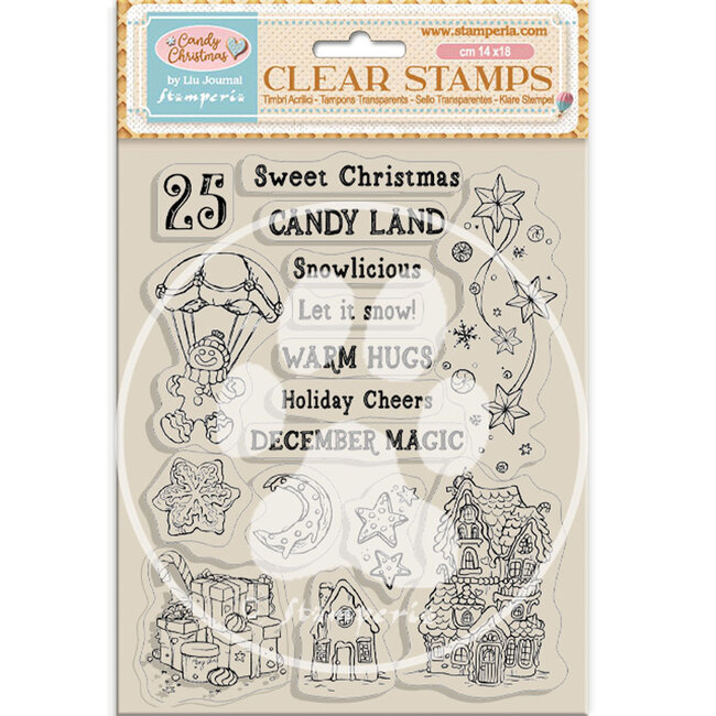 Stamperia Kit Junk journal and colouring Candy Christmas