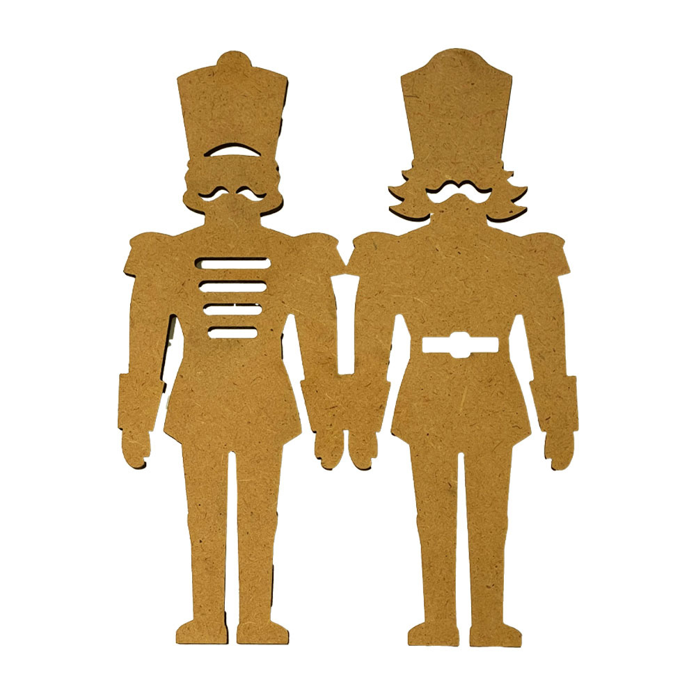 Stamperia Crafty shapes: Alice in Christmas soldiers