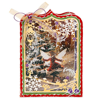 Studio Light Acetate Sheets Snow, Fairies Christmas Essentials nr.18