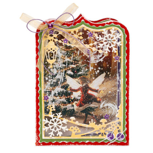 Studio Light SL Card Making Pad Fairy Christmas Essentials nr.19