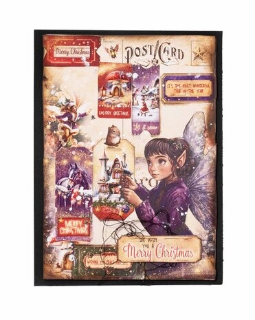 Studio Light SL Mini Paper Pad Fairy Christmas Essentials nr.324