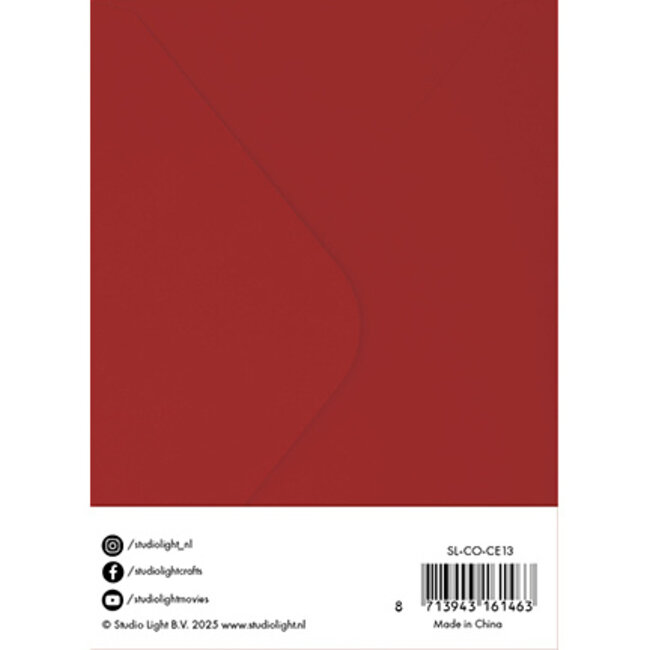 Studio Light Christmas Red Consumables nr. 13