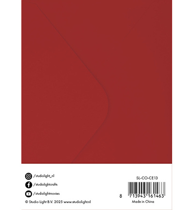 Studio Light Christmas Red Consumables nr. 13