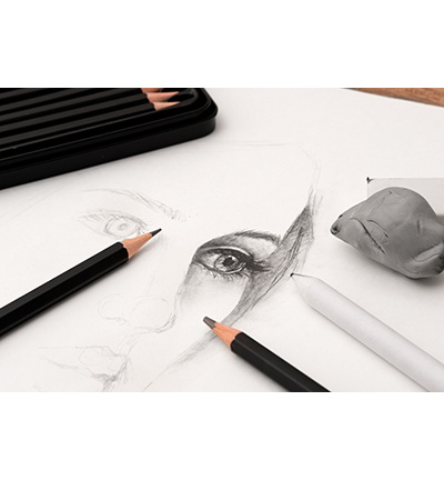 Studio Light Paper blending stumps & sand paper Essentials nr. 02