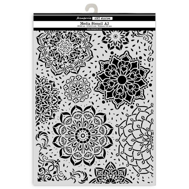 Stamperia Big stencil A3 - Mandala