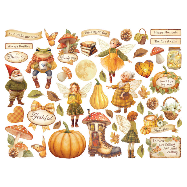 Stamperia Die cuts assorted - Whispering woods